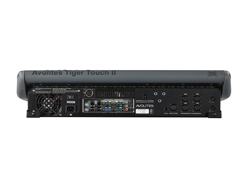 Avolites Tiger Touch II (2) Lighting Desk Rear Hire