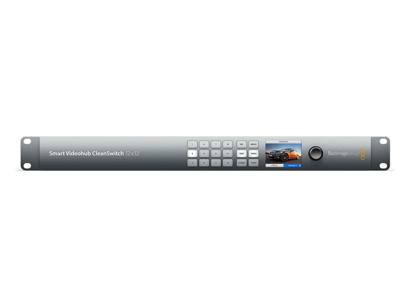 Blackmagic Design Smart Videohub CleanSwitch 12x12 Hire