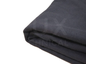 6m x 4m Black Wool Serge Drape
